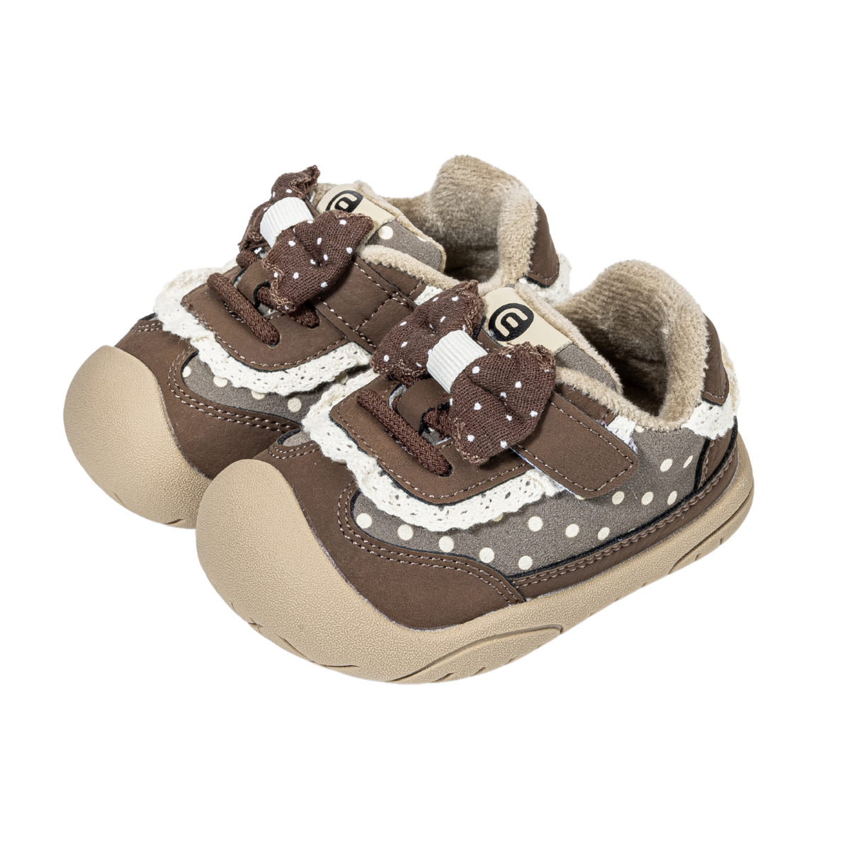 Buttercup - Barefoot Polka-Dot Sneaker - Toddler Girls