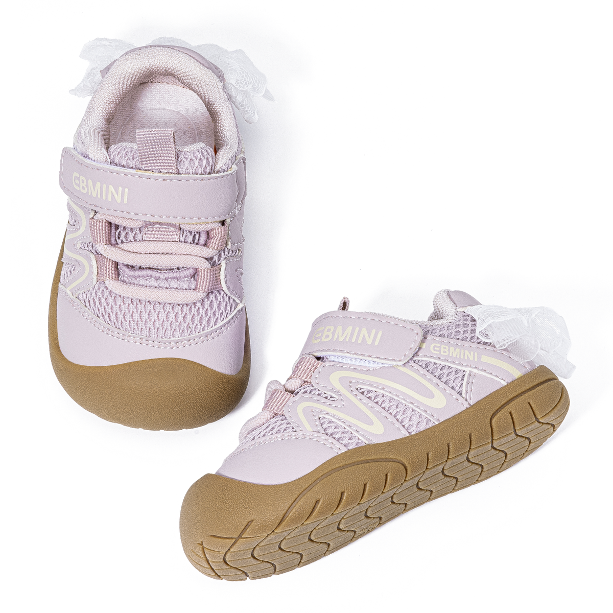 Twirl - Barefoot Mesh Lace Sneaker - Toddler Girls
