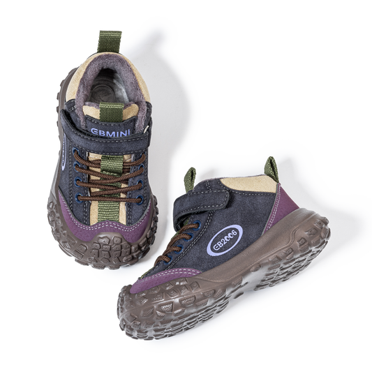 Briar - Barefoot High Top Boot Wide Toe - Toddler Boys Girls