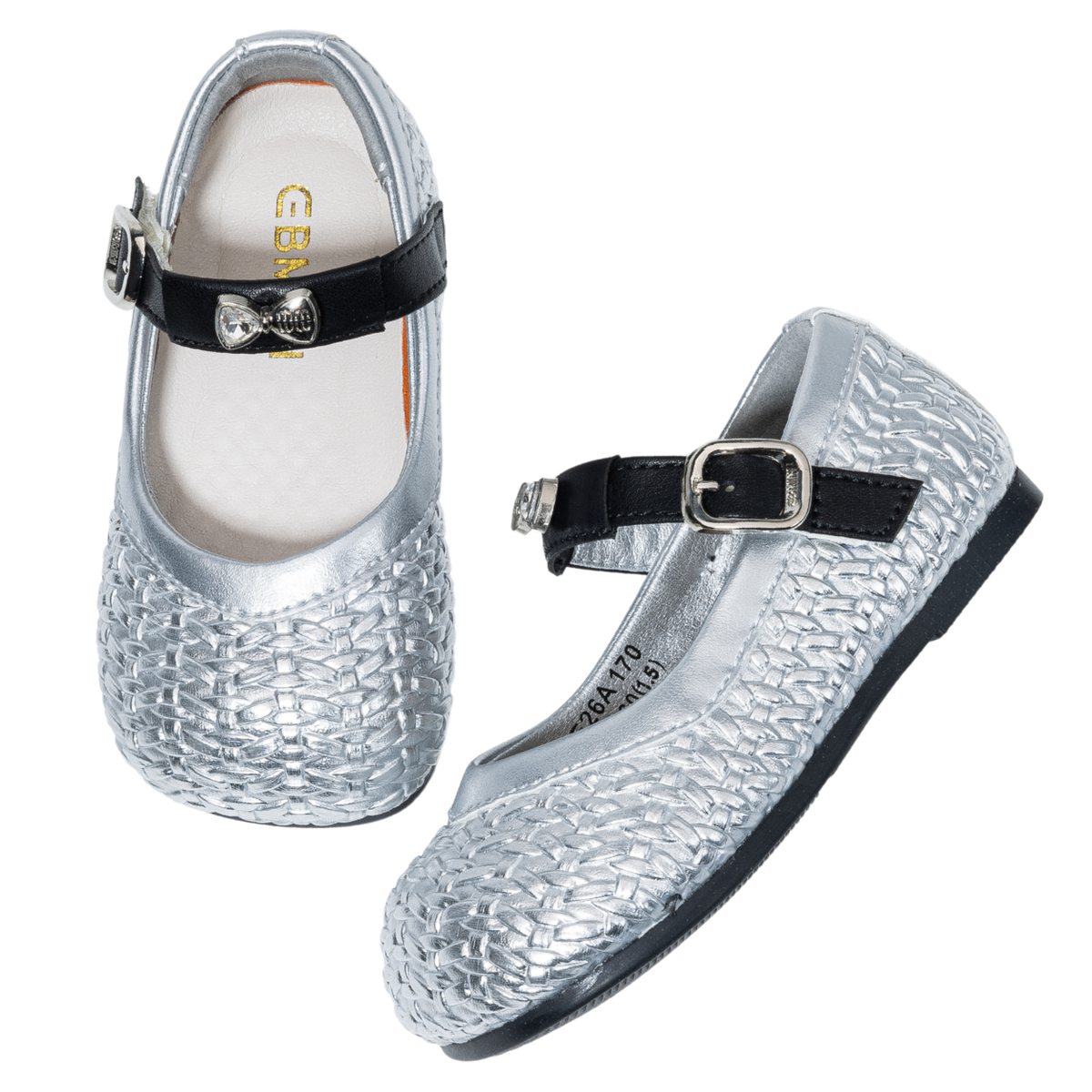Pearl - Barefoot Woven Mary Jane - Toddler Girls