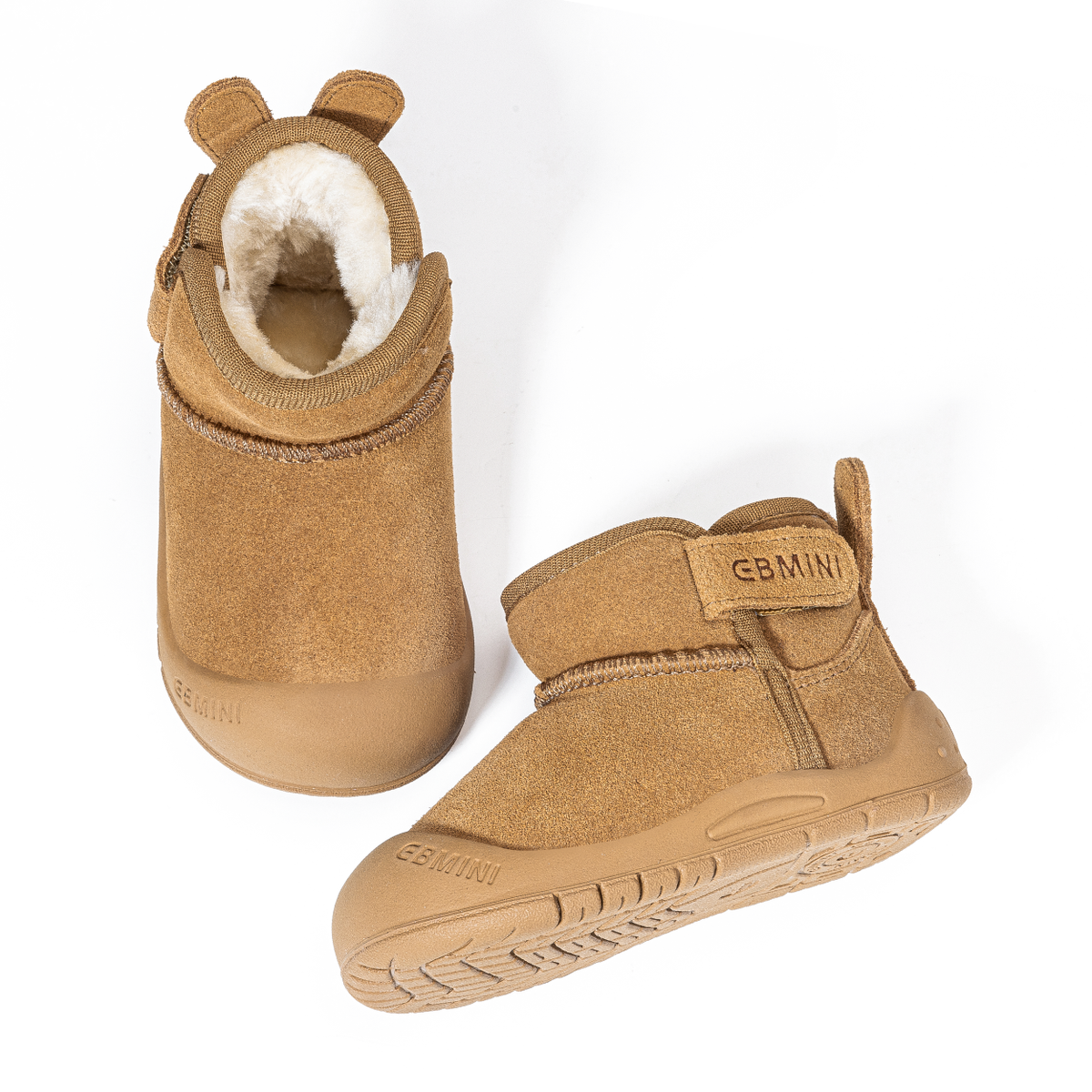 Cobble - Barefoot Fur Winter Boot - Toddler Boys Girls