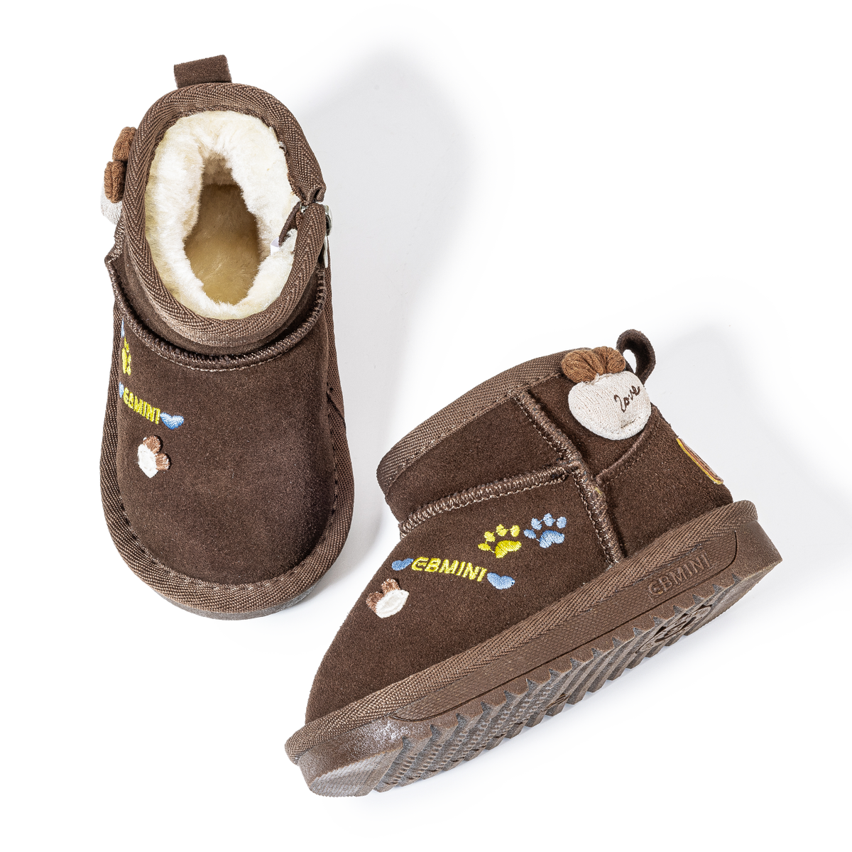 Sugarplum - Barefoot Cozy Ankle Boot - Toddler Boys Girls