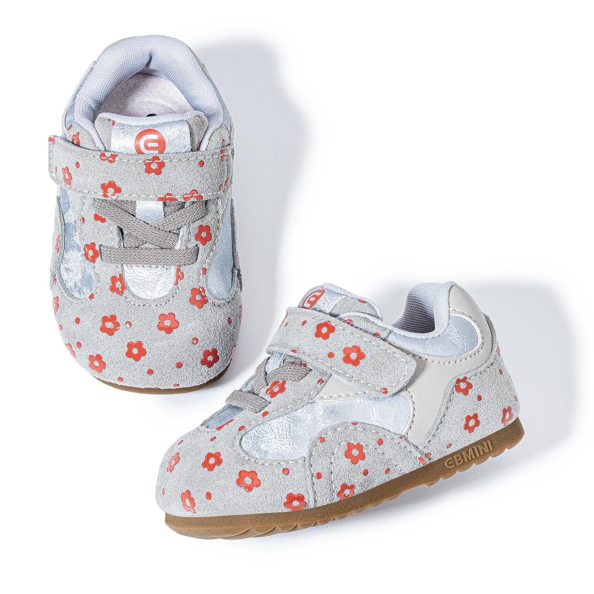 Sugarplum - Barefoot Floral Canvas Sneaker - Toddler Boys Girls