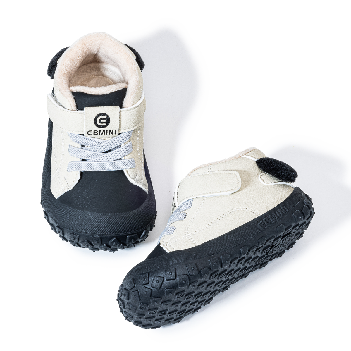 Honeybee - Barefoot Warm High Top Sneaker - Toddler Boys Girls