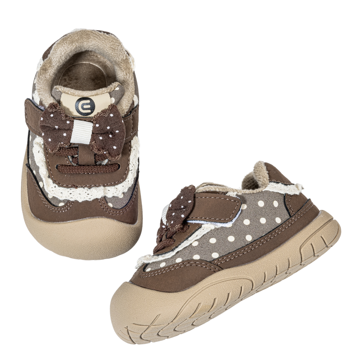 Buttercup - Barefoot Polka-Dot Sneaker - Toddler Girls