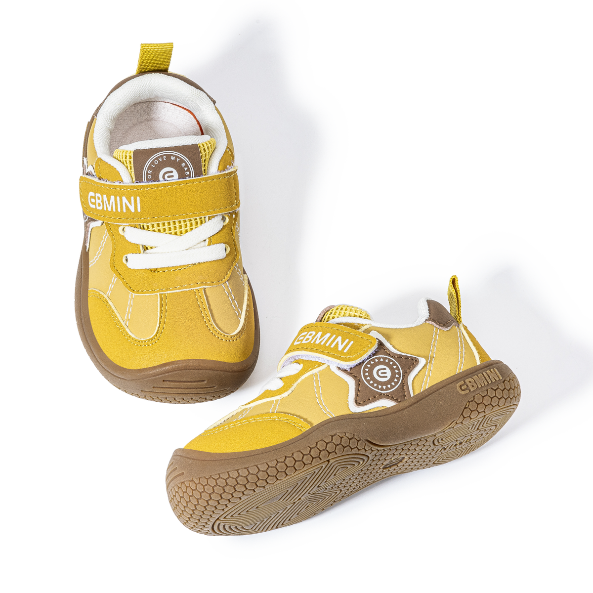Walnut - Barefoot Wide Toe Sneaker - Toddler Boys Girls
