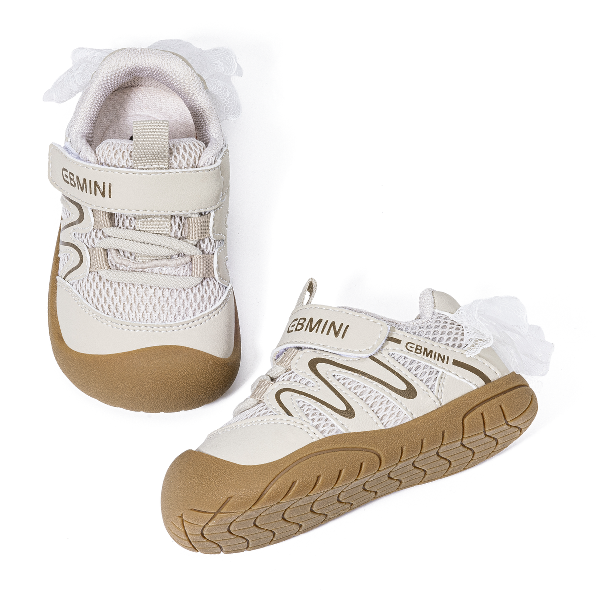 Twirl - Barefoot Mesh Lace Sneaker - Toddler Girls