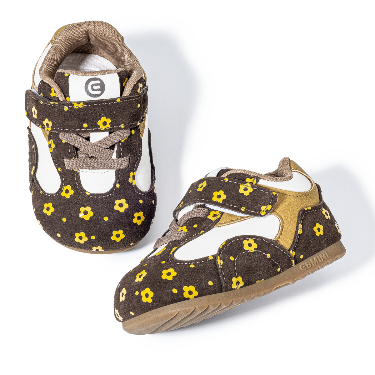 Sugarplum - Barefoot Floral Canvas Sneaker - Toddler Boys Girls