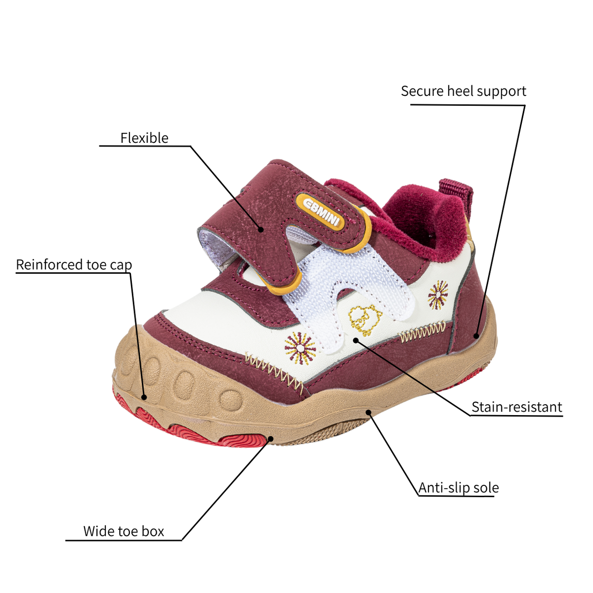 Snuggle - Barefoot Warm Sneaker - Toddler Boys Girls
