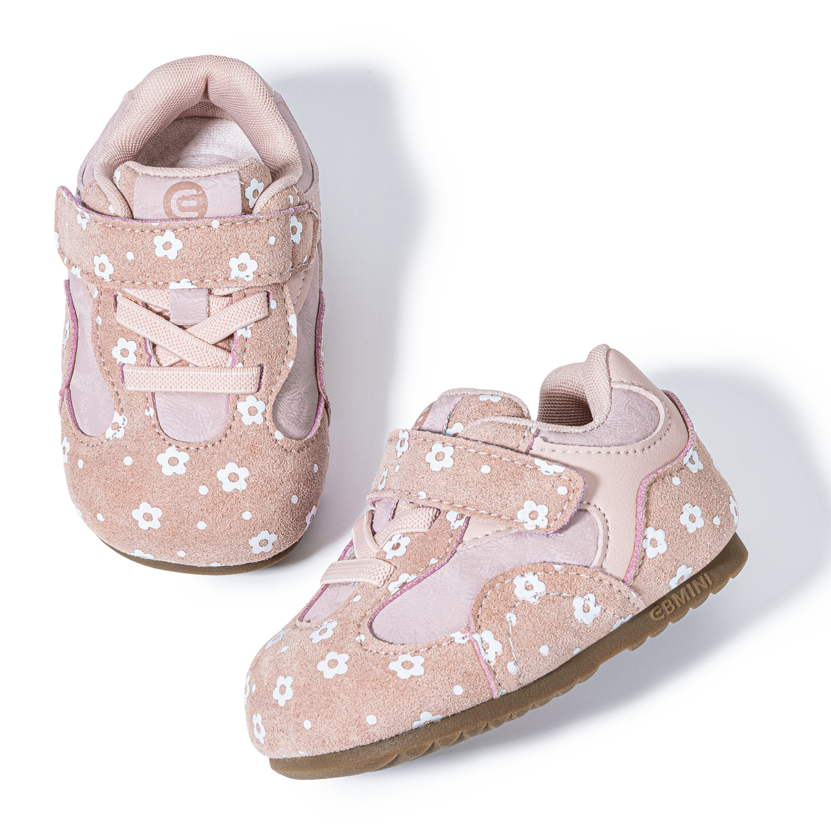 Sugarplum - Barefoot Floral Canvas Sneaker - Toddler Boys Girls