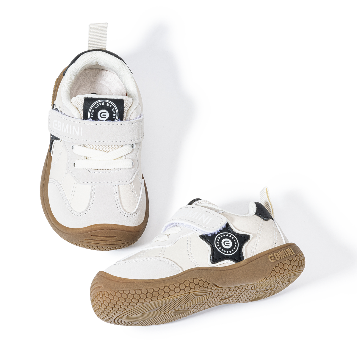 Walnut - Barefoot Wide Toe Sneaker - Toddler Boys Girls