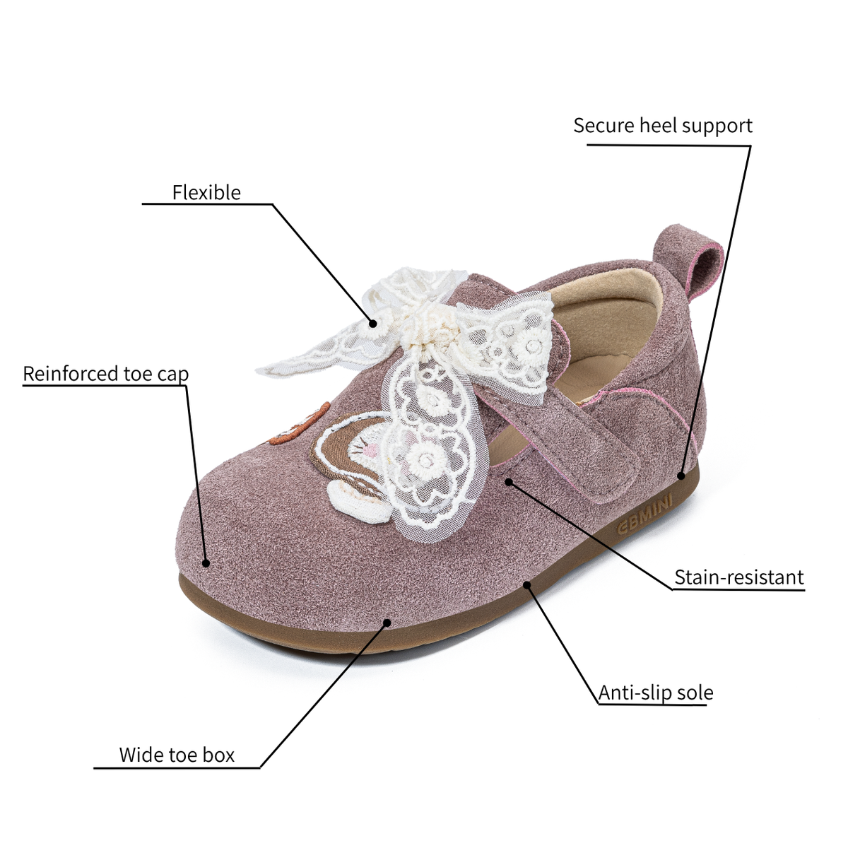 Oat - Barefoot Wide Toe Sneaker - Toddler Girls