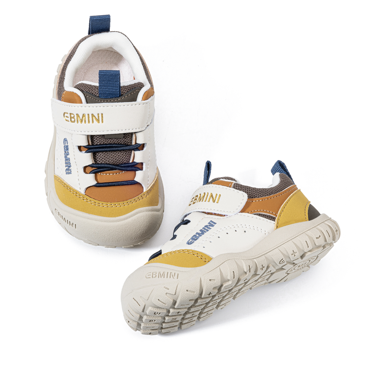 Biscuitkin - Barefoot Wide Toe Sneaker - Toddler Boys Girls