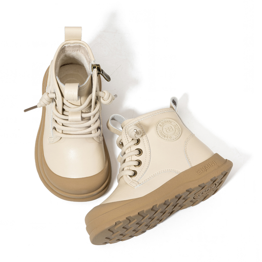 Sweetpea - Barefoot Leather Ankle Boot - Toddler Boys Girls
