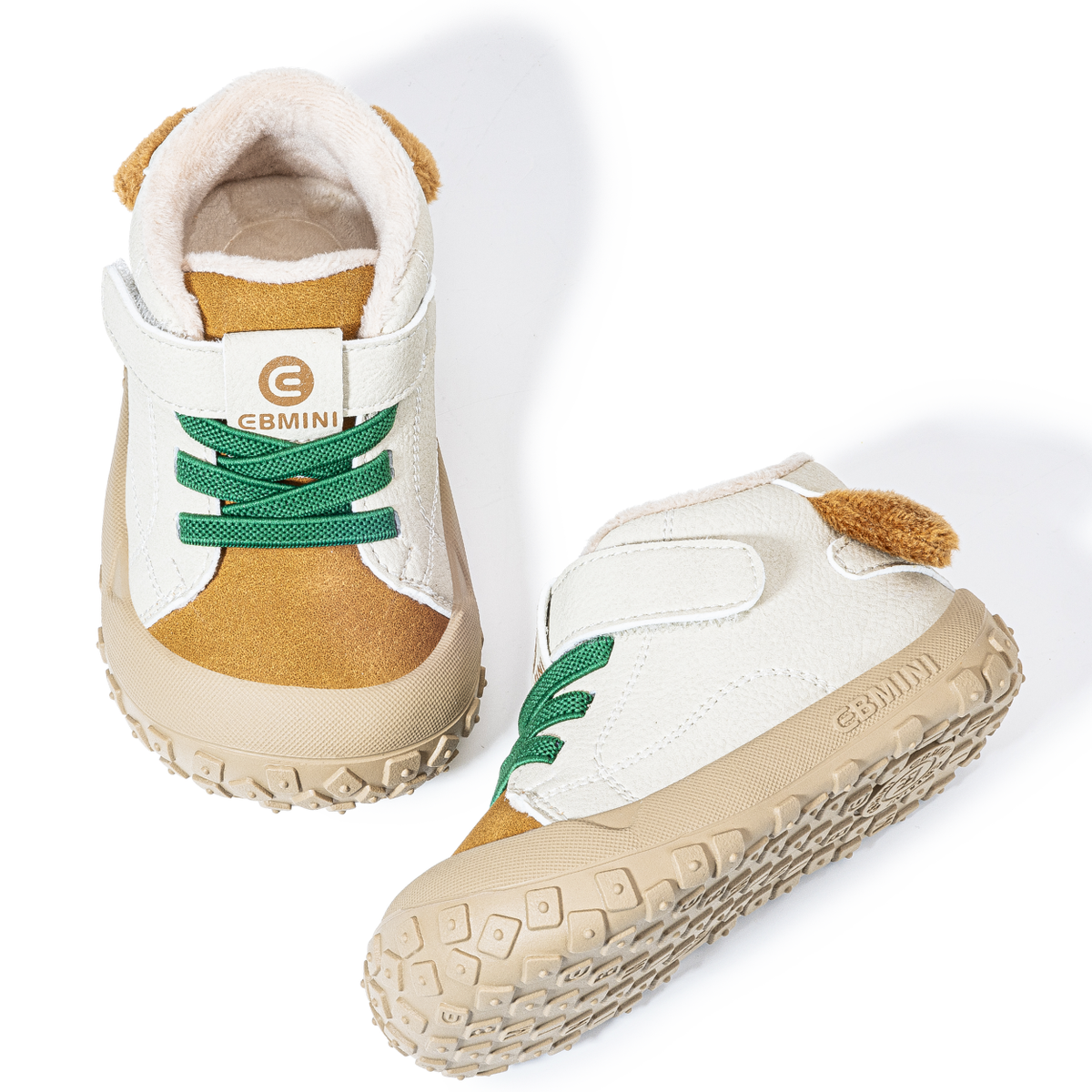 Honeybee - Barefoot Warm High Top Sneaker - Toddler Boys Girls