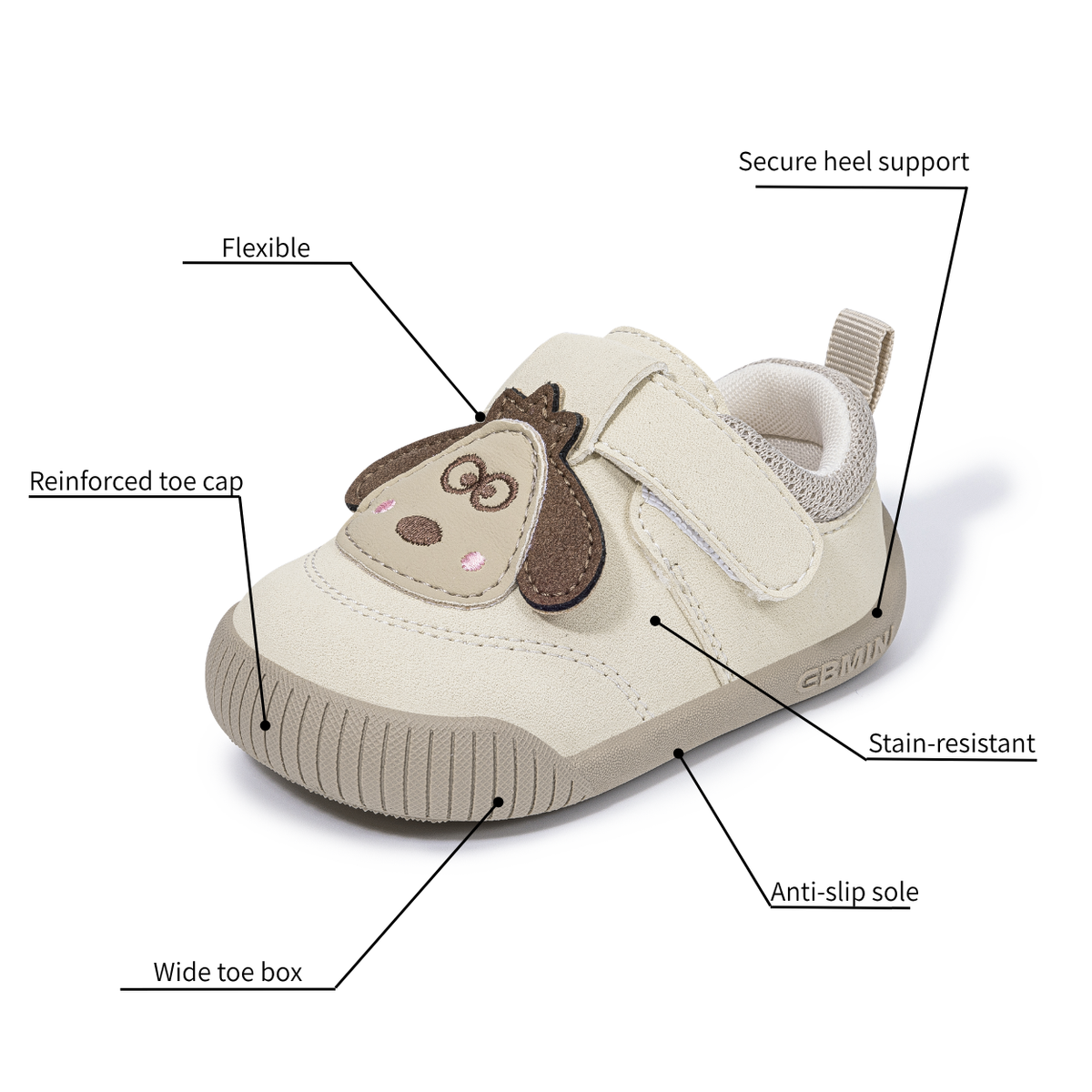 Sweetpea - Barefoot Wide Toe Sneaker - Toddler Boys Girls