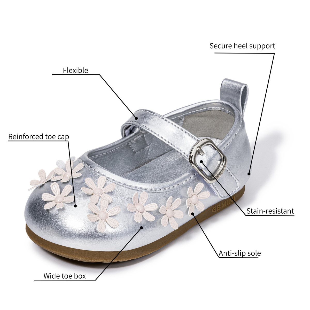 Honey - Barefoot Mary Jane Sneaker - Toddler Girls