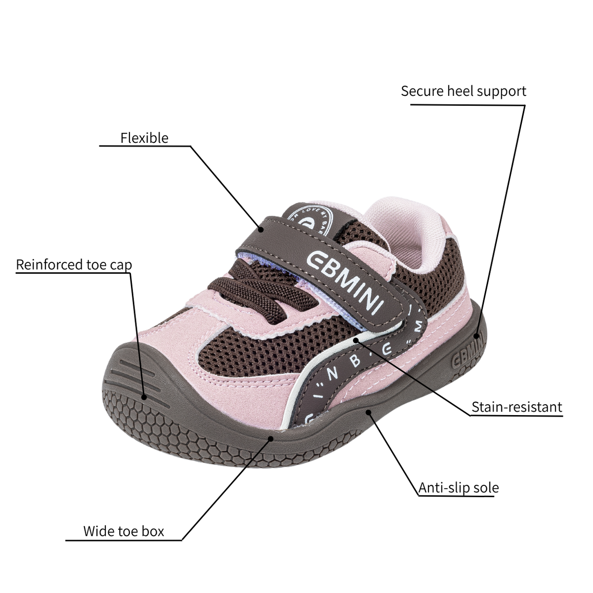 Specklet - Barefoot Wide Toe Sneaker - Toddler Boys Girls