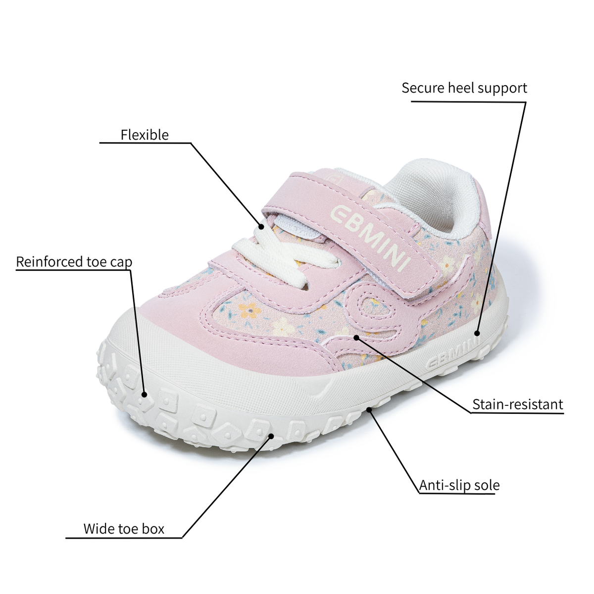 Caramel - Barefoot Wide Toe Sneaker - Toddler Girls