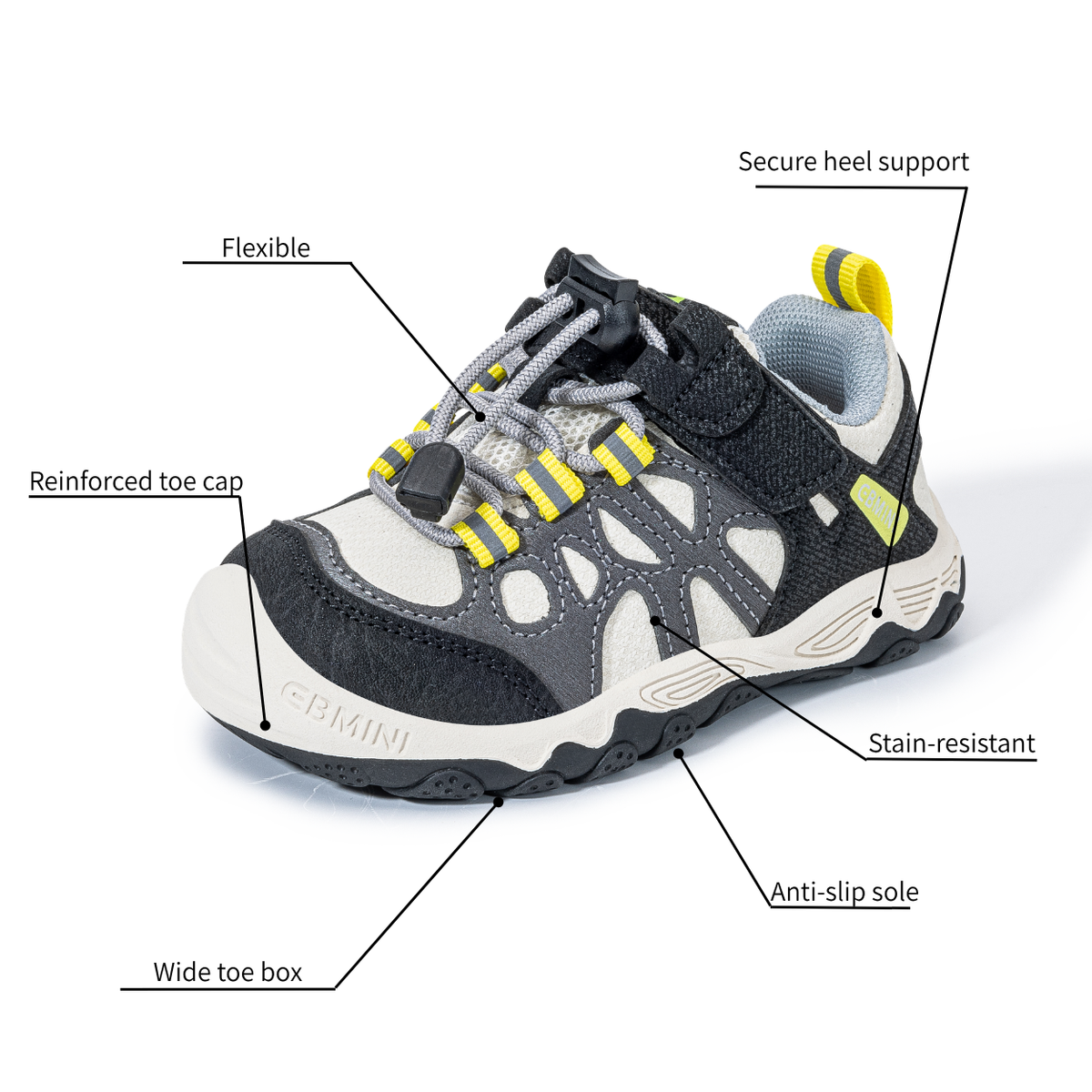 Grove - Barefoot Wide Toe Sneaker - Toddler Boys Girls