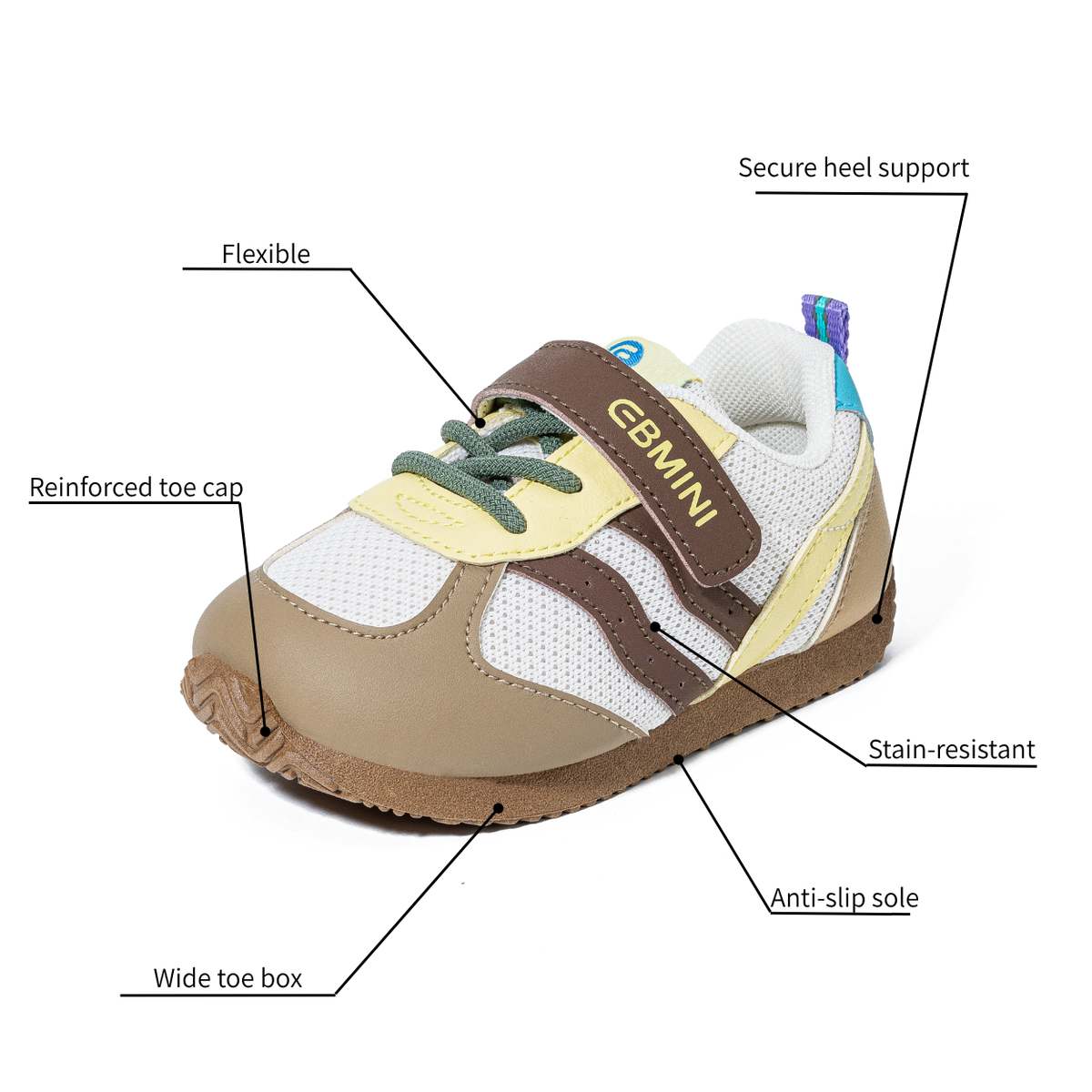 Pinecone - Barefoot Wide Toe Sneaker - Toddler Boys Girls