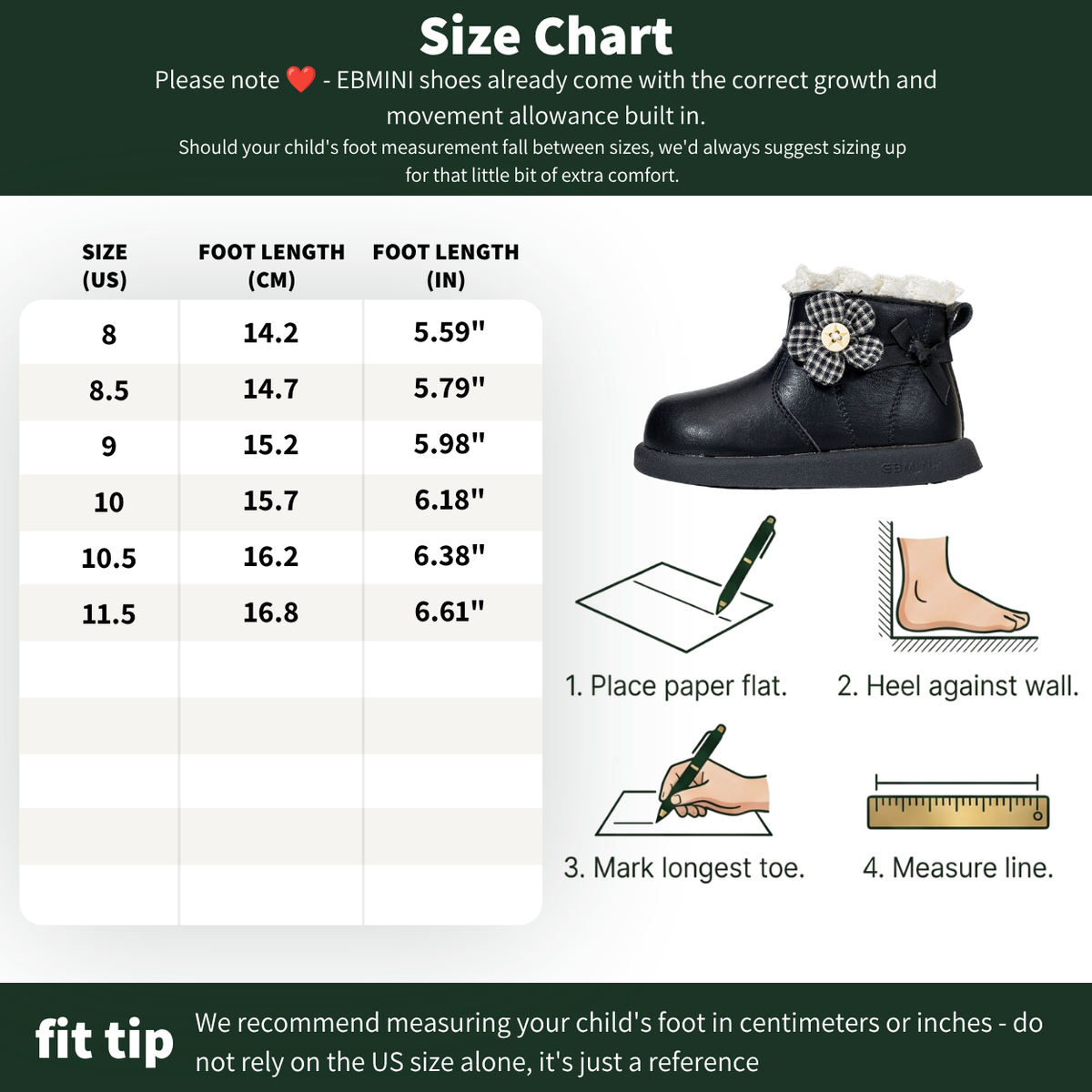 Willow - Barefoot Ruffle Boot Wide Toe - Toddler Girls