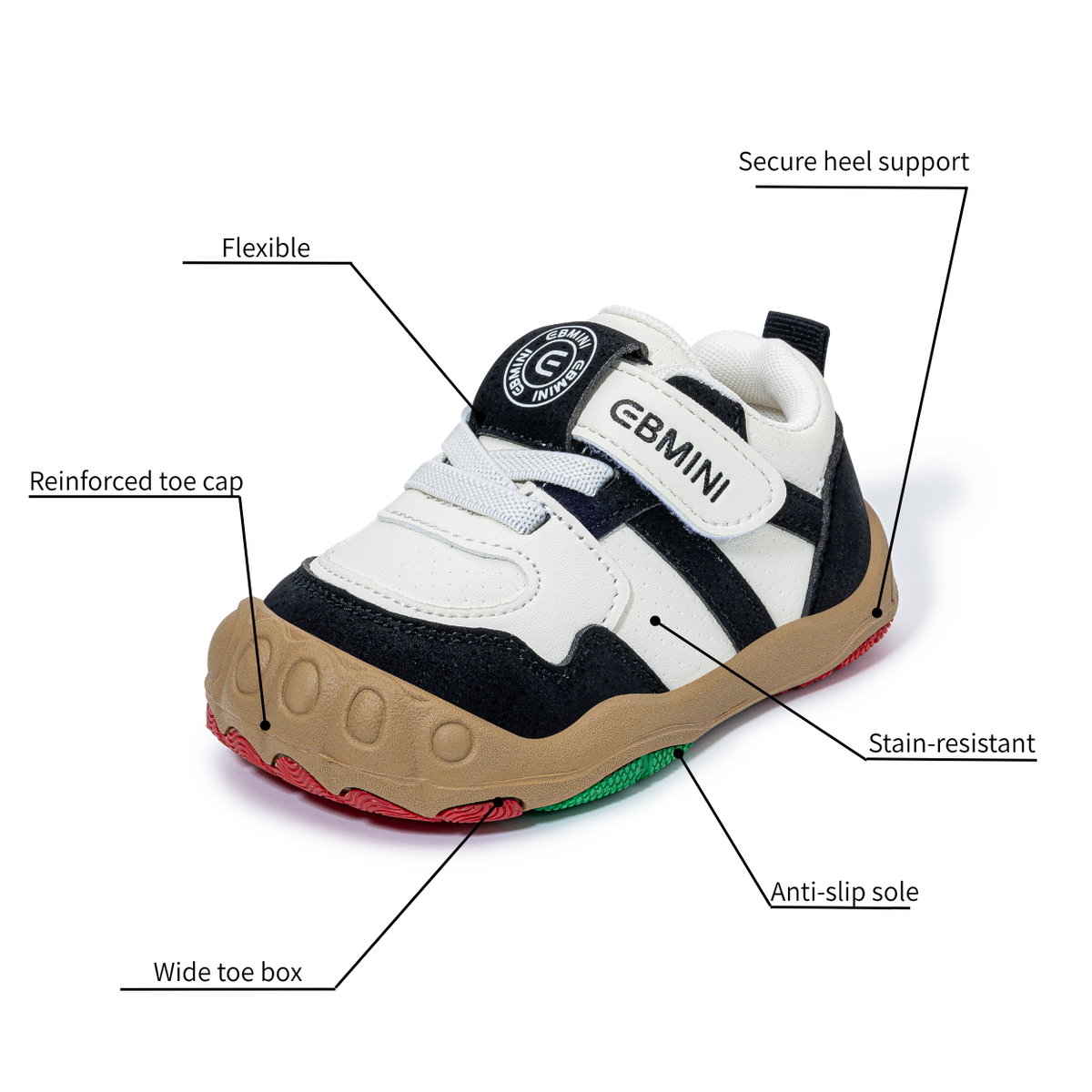 Meadow - Barefoot Wide Toe Sneaker - Toddler Boys Girls