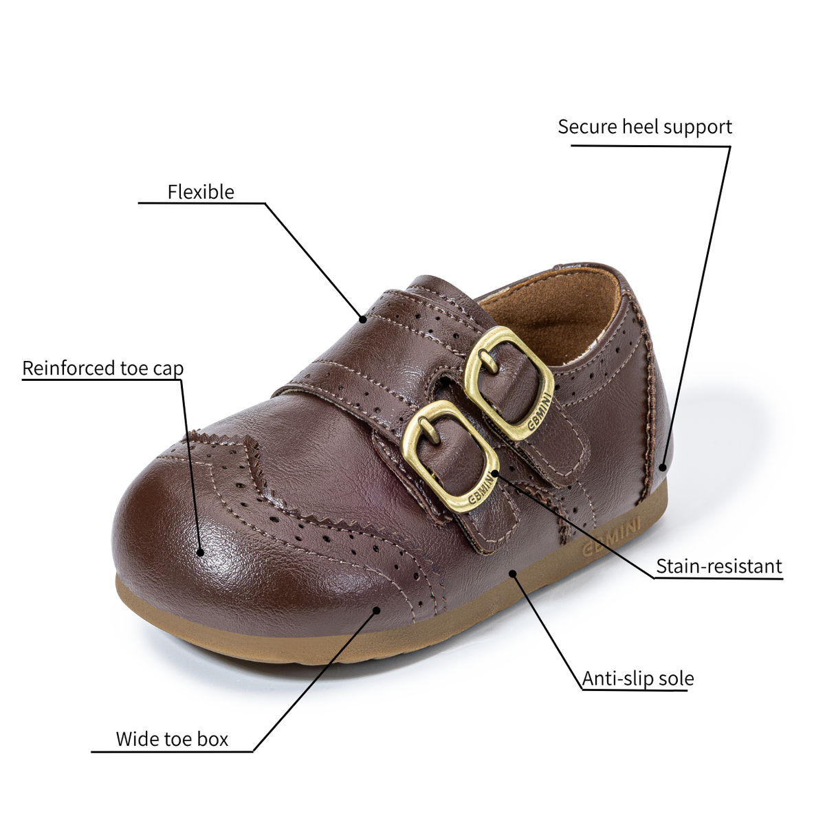 Twinkle - Barefoot Leather Loafer - Toddler Boys Girls