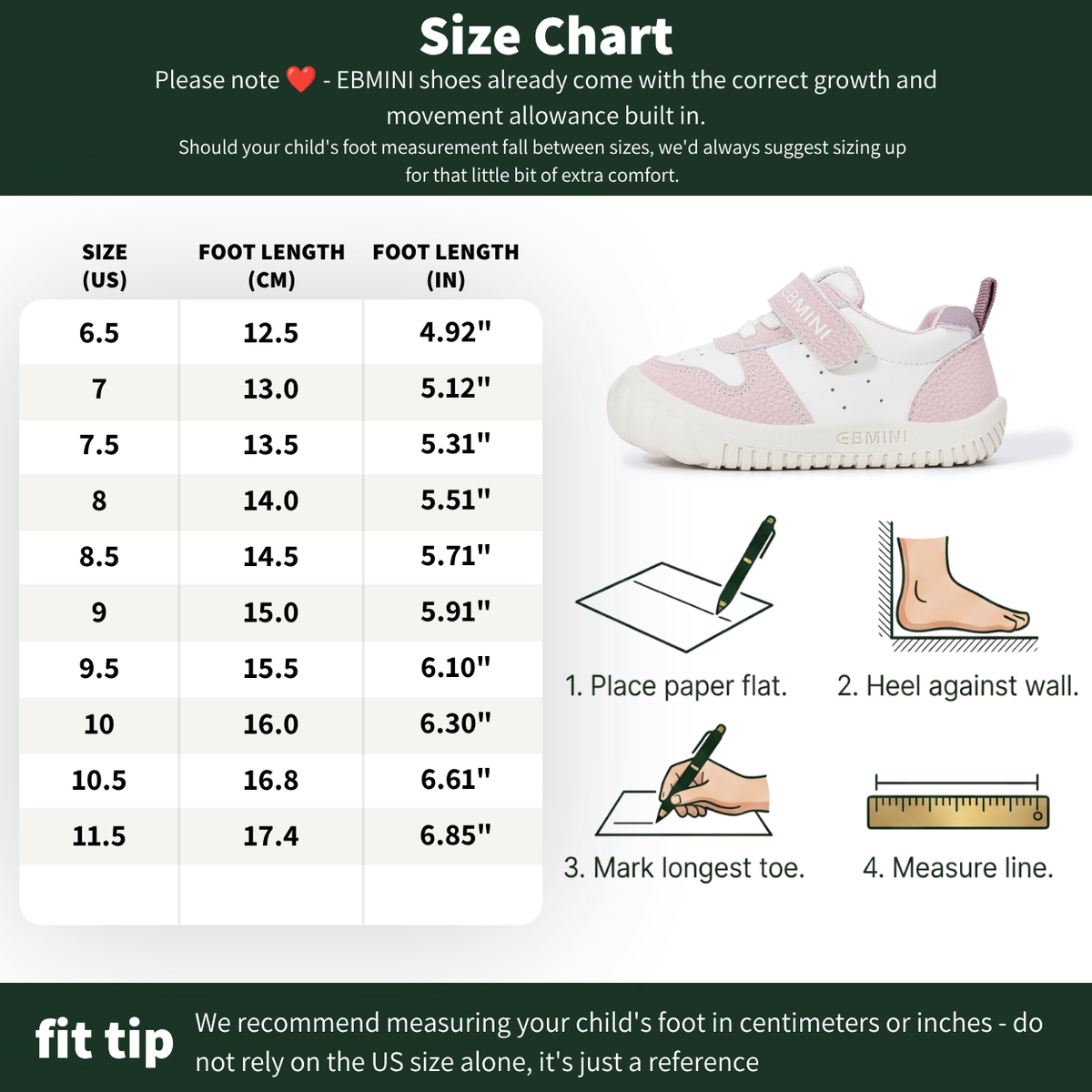 Fledge - Barefoot Wide Toe Sneaker - Toddler Boys Girls