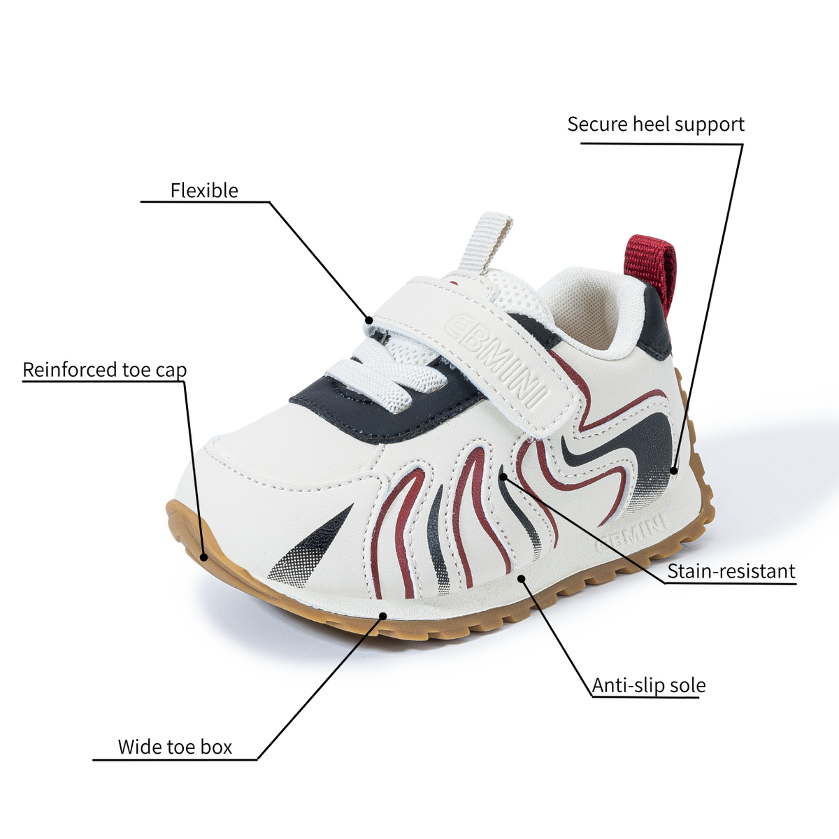 Wave - Barefoot Flexible Sneaker - Toddler Boys Girls