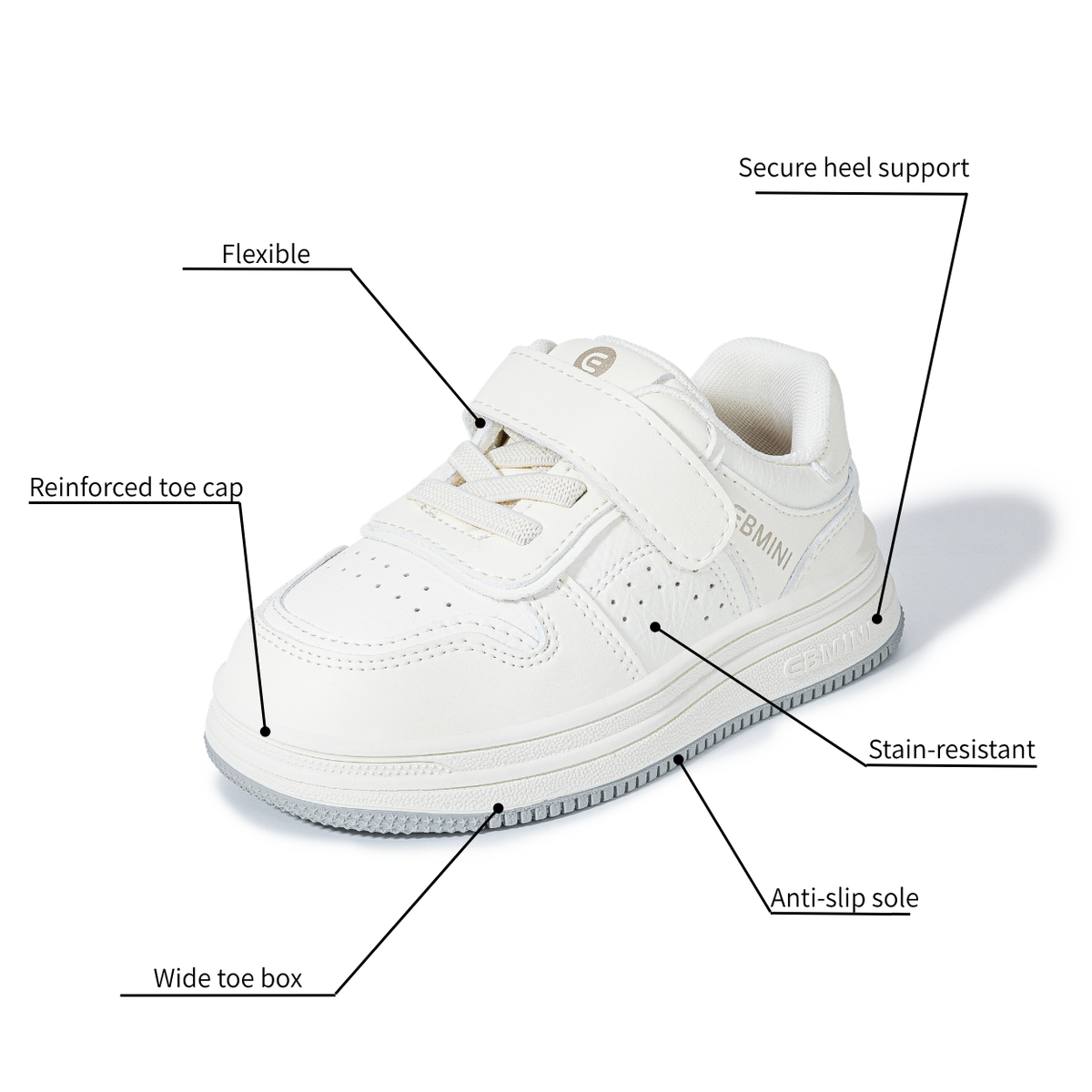 Porridge - Barefoot Wide Toe Sneaker - Toddler Boys Girls