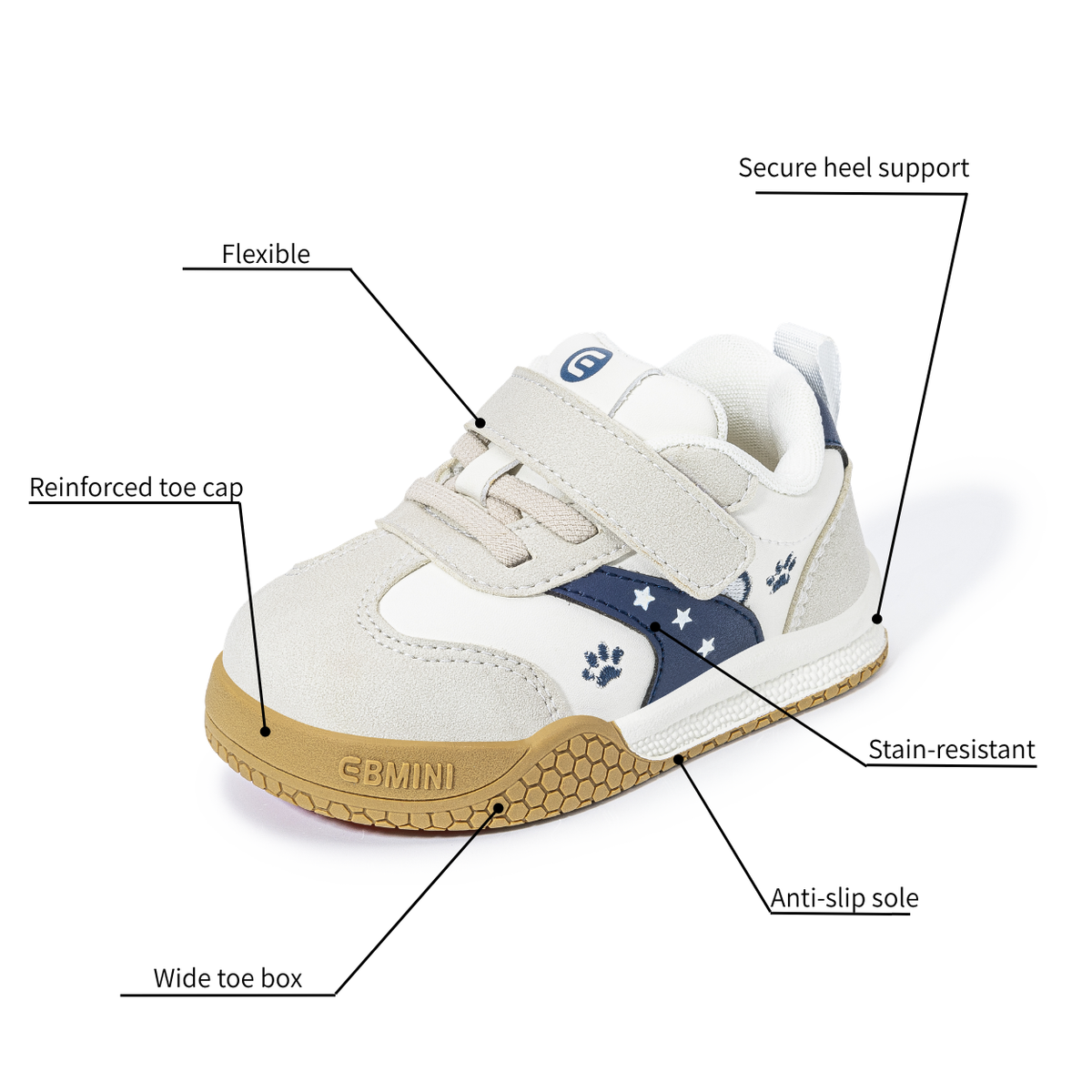 Meadowlark - Barefoot Wide Toe Sneaker - Toddler Boys Girls
