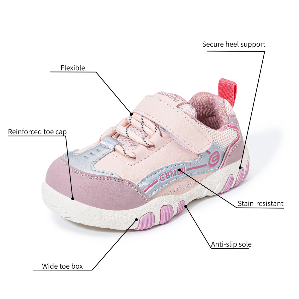 Waffle - Barefoot Wide Toe Sneaker - Toddler Boys Girls