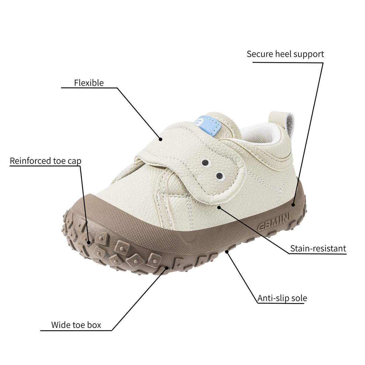 Honey - Barefoot Wide Toe Sneaker - Toddler Boys Girls