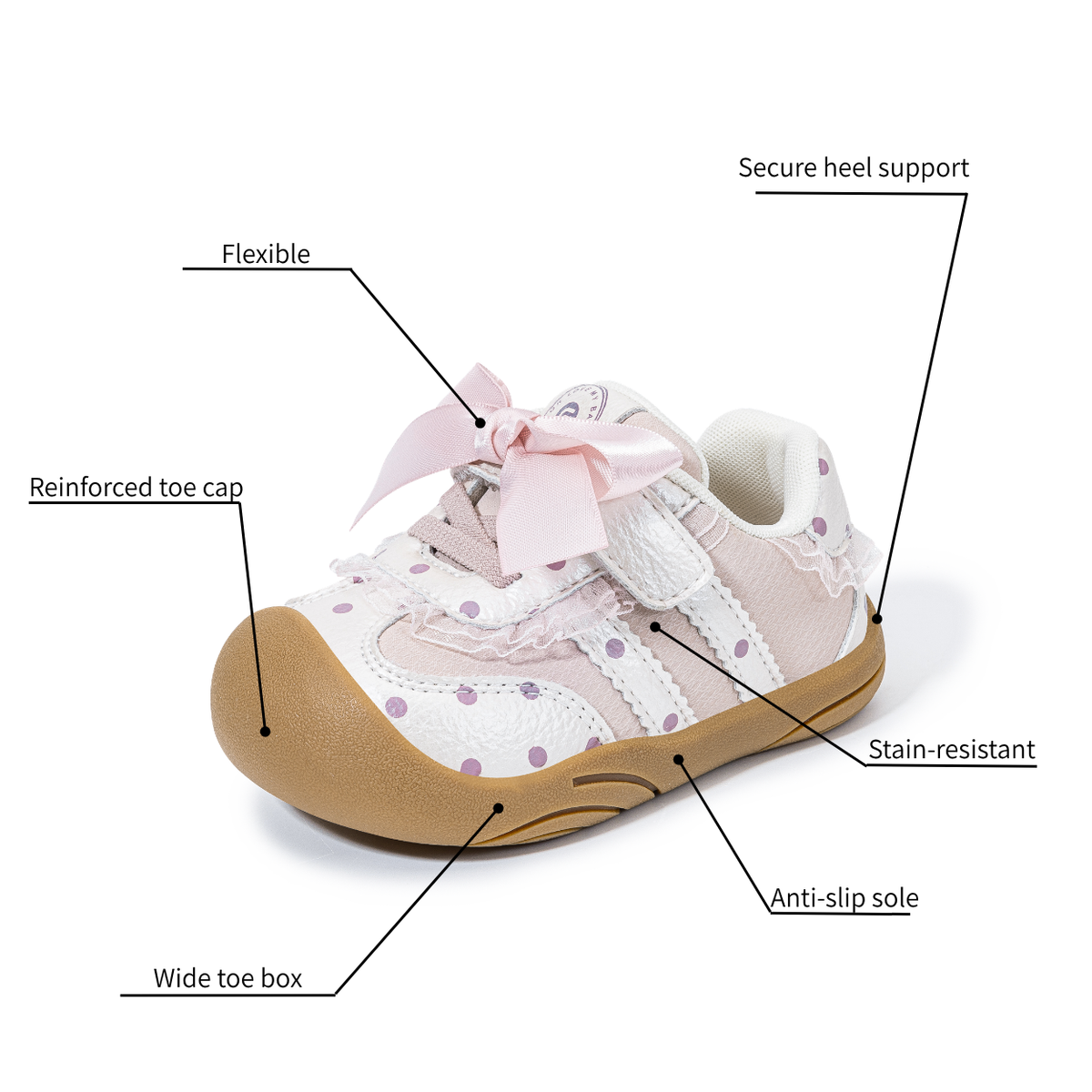 Molasses - Barefoot Wide Toe Sneaker - Toddler Girls