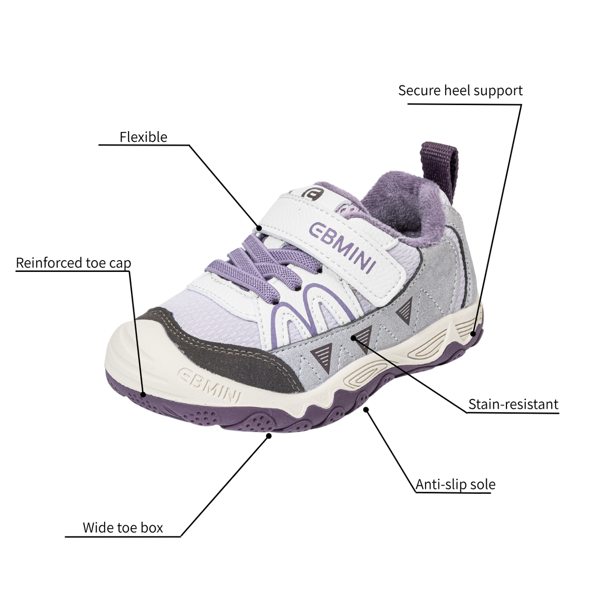 Cinnamonroll - Barefoot Wide Toe Sneaker - Toddler Boys Girls