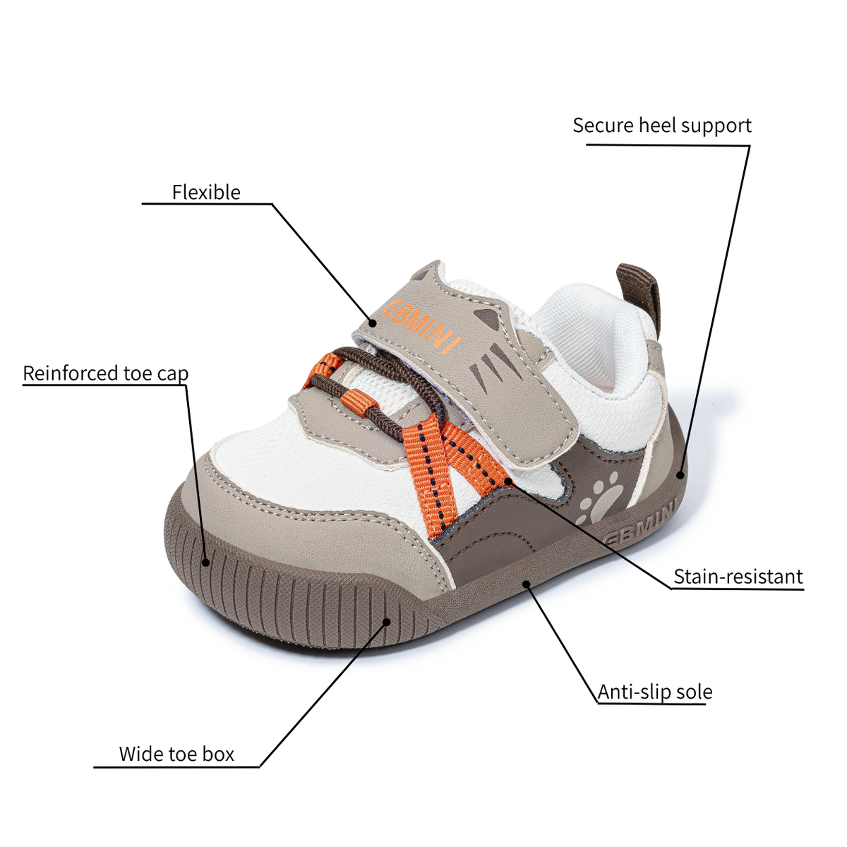 Fawn - Barefoot Wide Toe Sneaker - Toddler Boys Girls