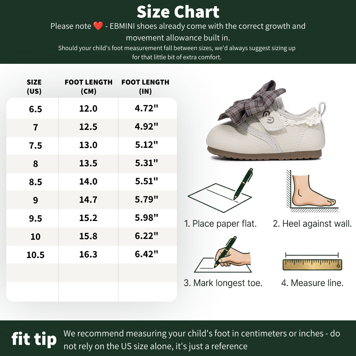 Puffkin - Barefoot Bow Sneaker Soft Sole - Toddler Girls