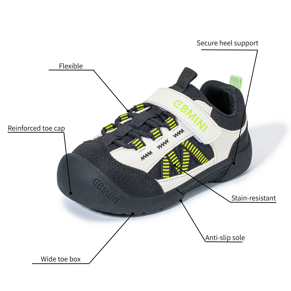 Cedar - Barefoot Wide Toe Sneaker - Toddler Boys Girls