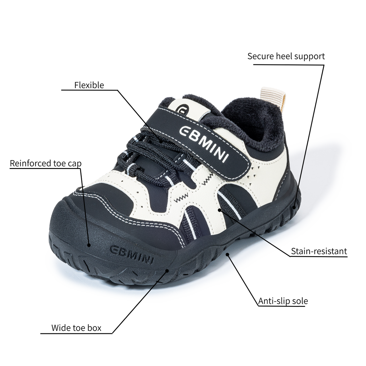 Nectar - Barefoot Wide Toe Sneaker - Toddler Boys Girls