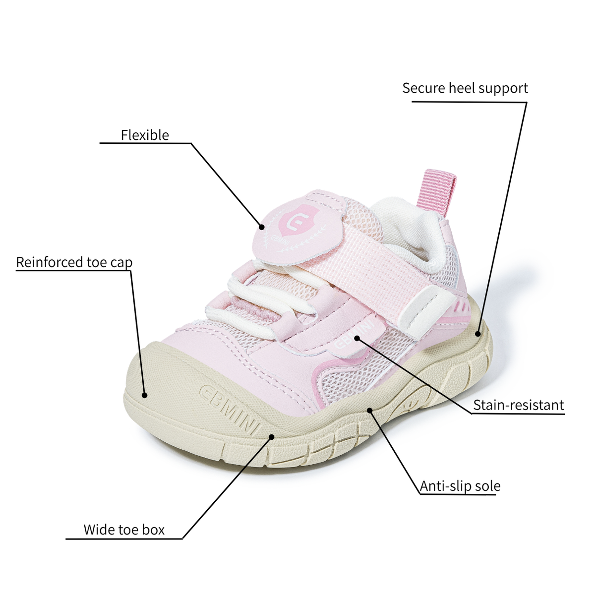 Sorrel - Barefoot Mesh Sneaker Wide Toe - Toddler Boys Girls