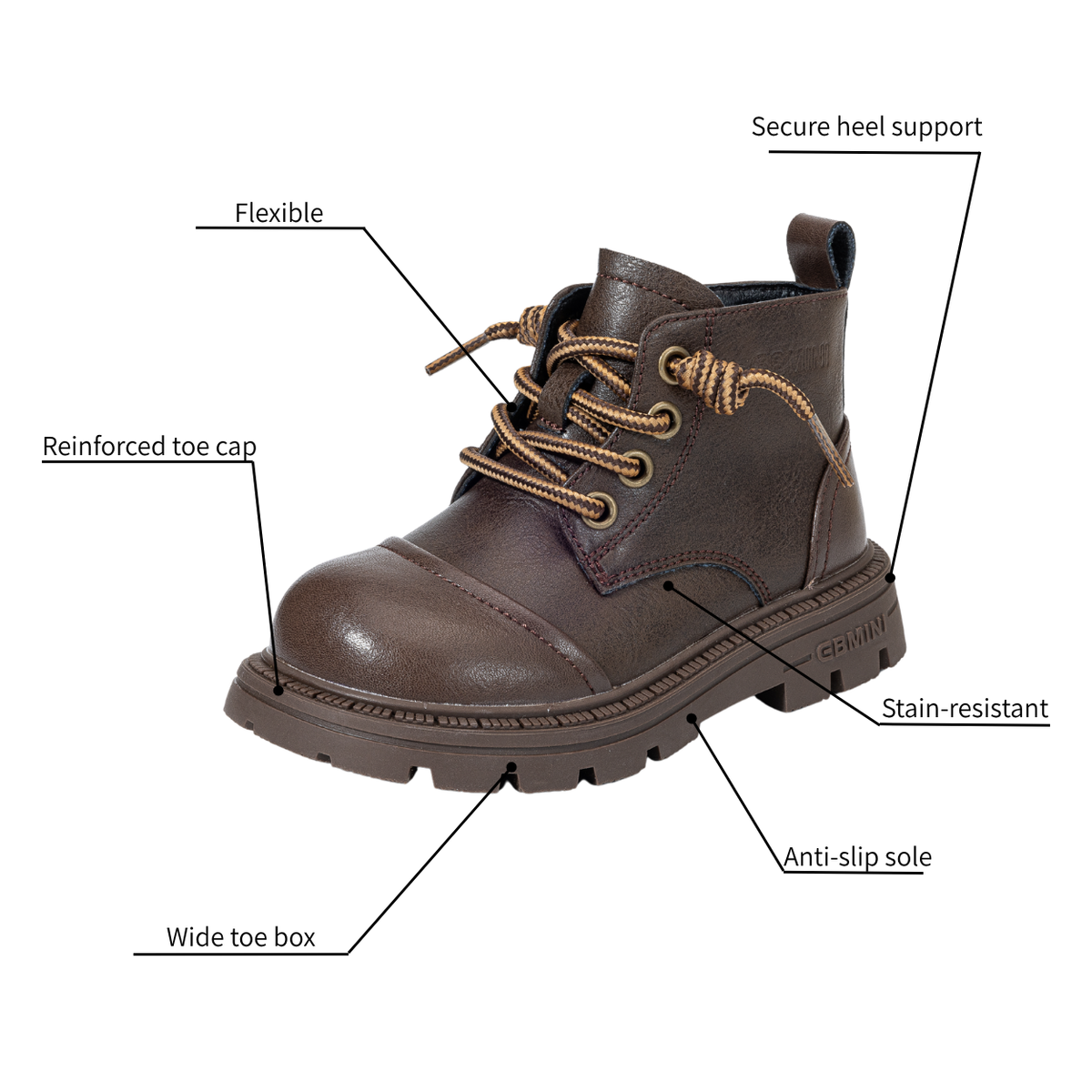 Wobble - Barefoot Boot High Top - Toddler Boys Girls
