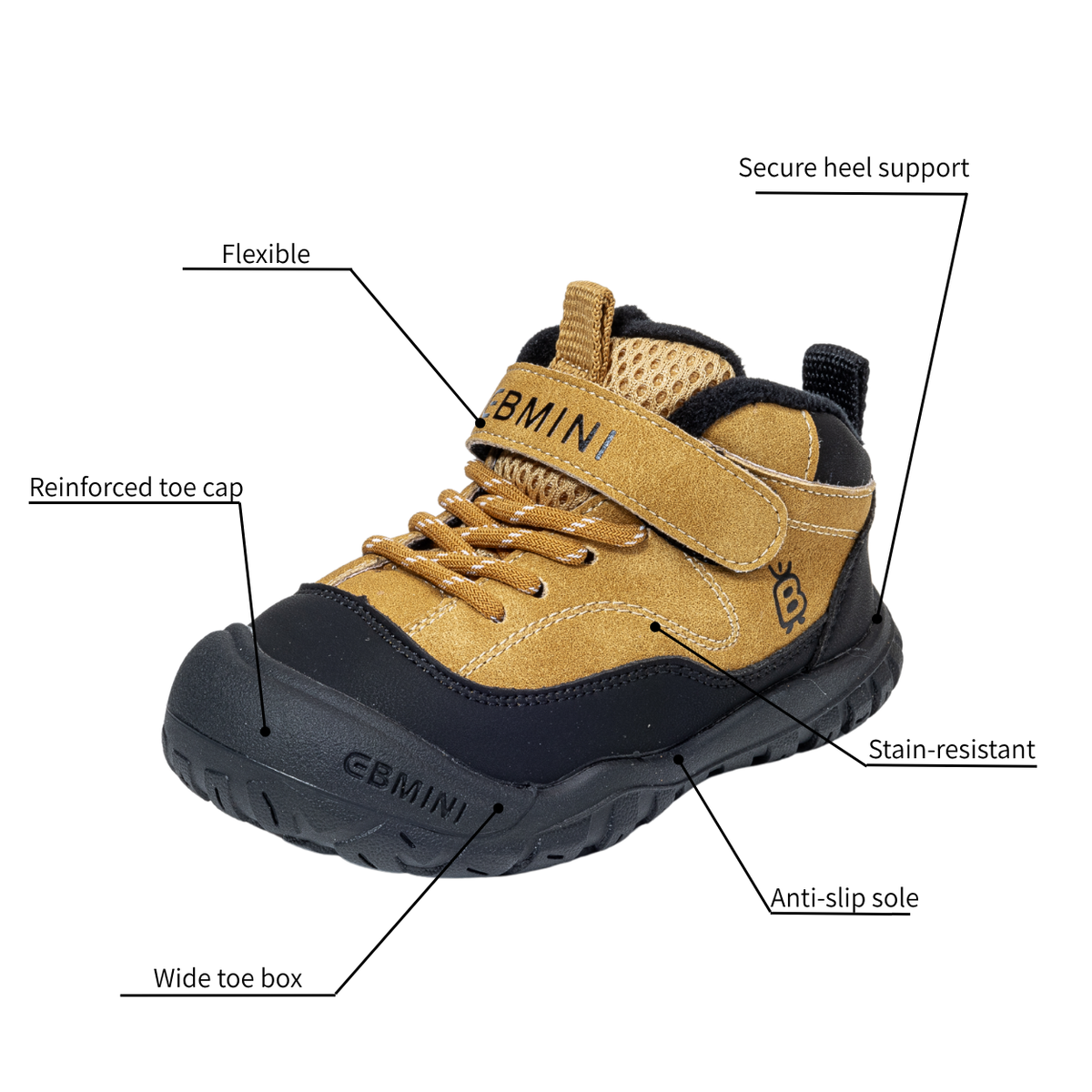 Mallow - Barefoot Warm High-Top Boot - Toddler Boys Girls