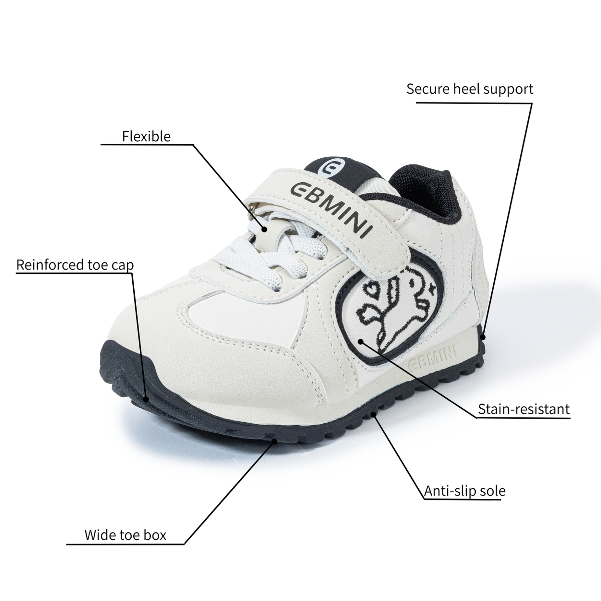 Nutmeg - Barefoot Wide Toe Sneaker - Toddler Boys Girls