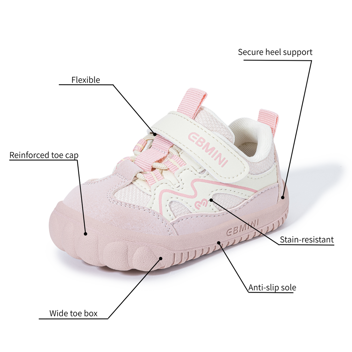 Thistle - Barefoot Wide Toe Sneaker - Toddler Boys Girls