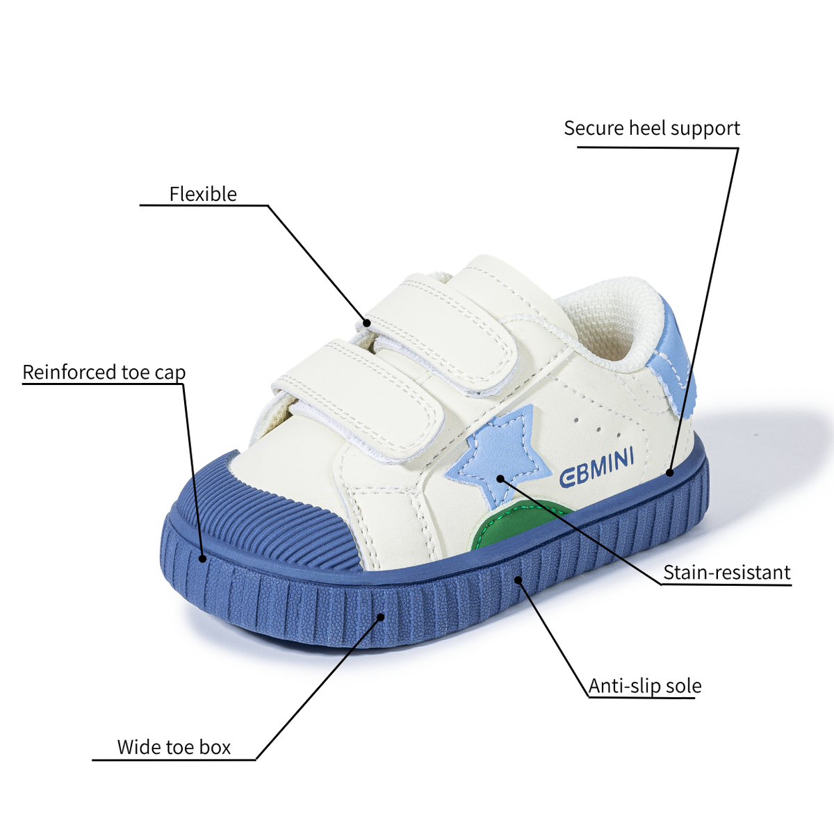 Sprig - Barefoot Wide Toe Sneaker - Toddler Boys Girls