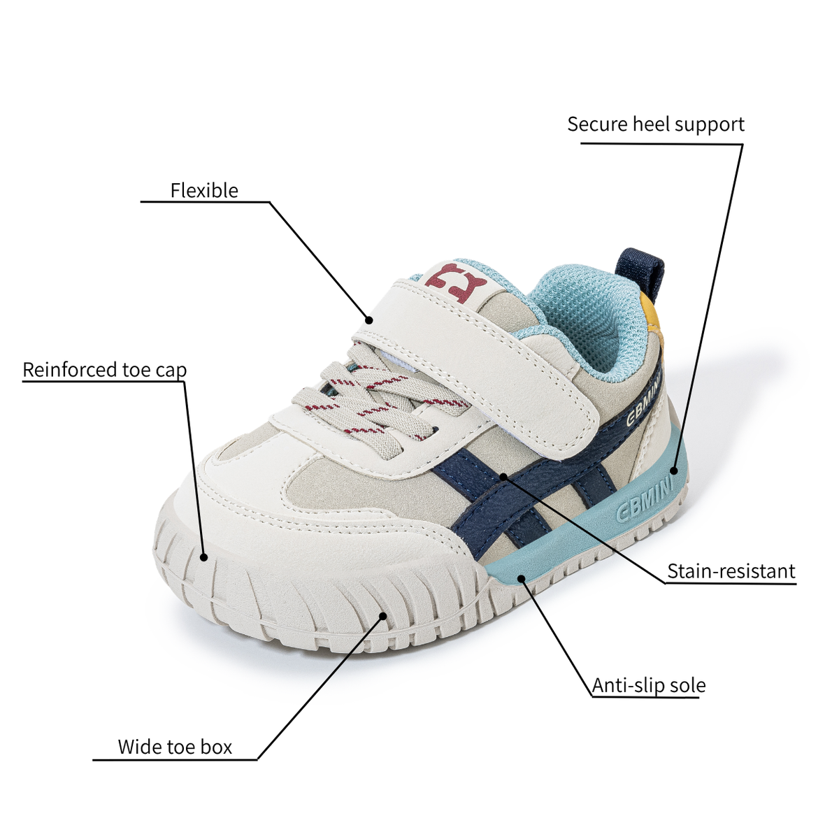 Vale - Barefoot Wide Toe Sneaker - Toddler Boys Girls
