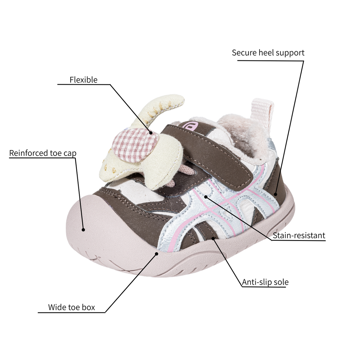 Speckle - Barefoot Wide Toe Sneaker - Toddler Boys Girls