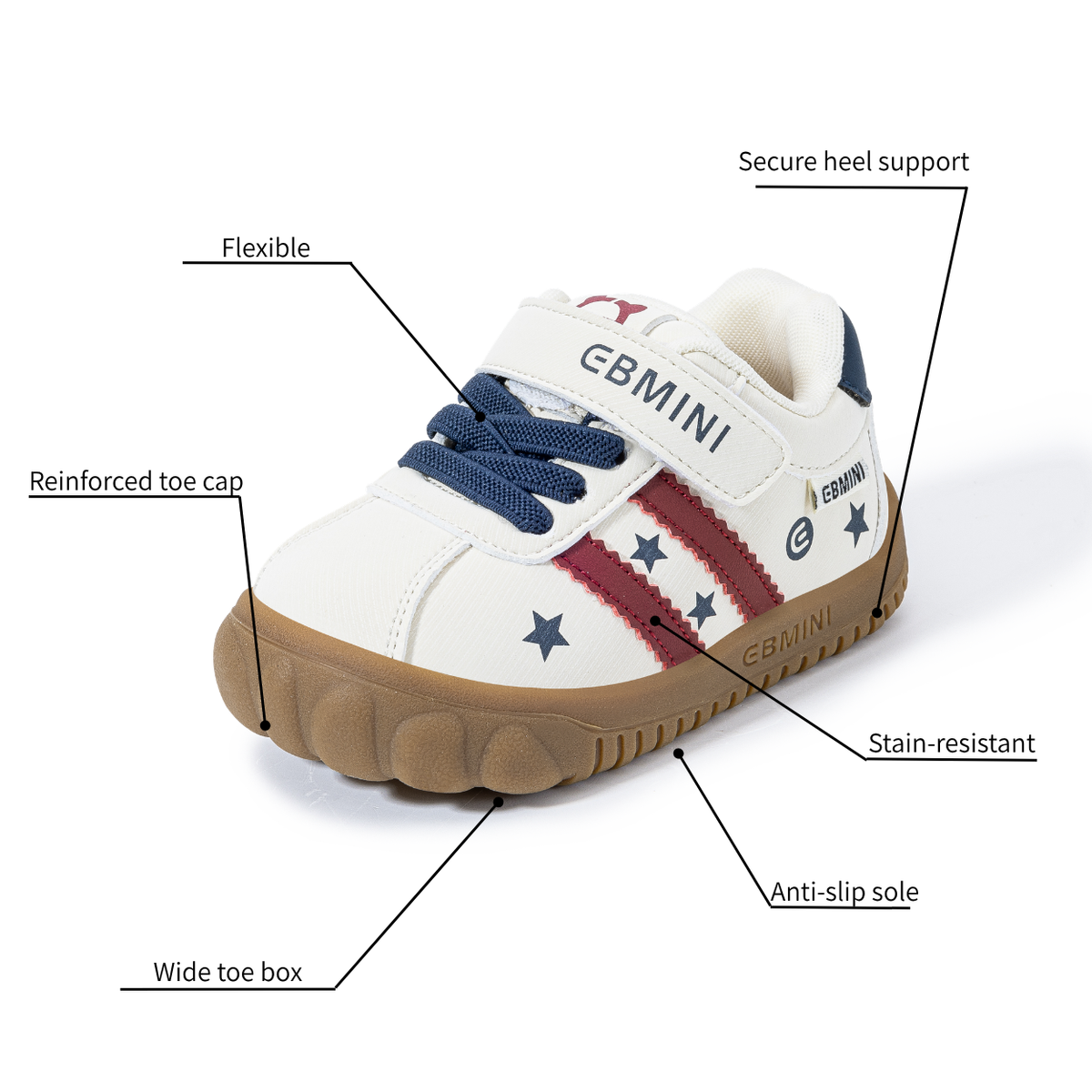 Bloom - Barefoot Wide Toe Sneaker - Toddler Boys Girls