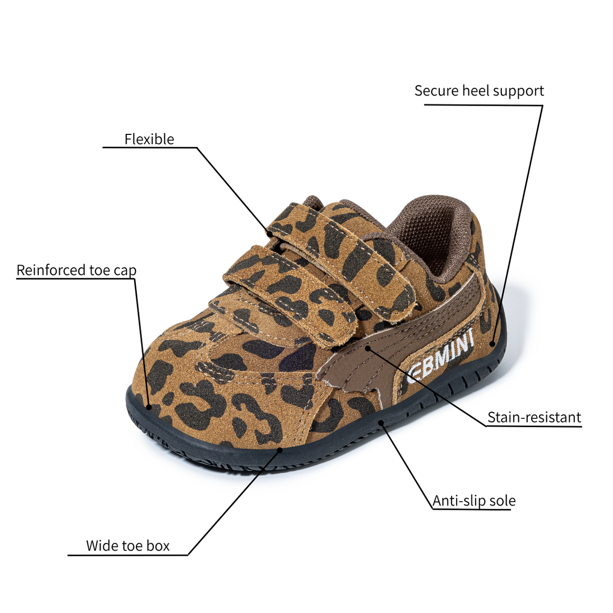 Flutter - Barefoot Wide Toe Sneaker - Toddler Boys Girls